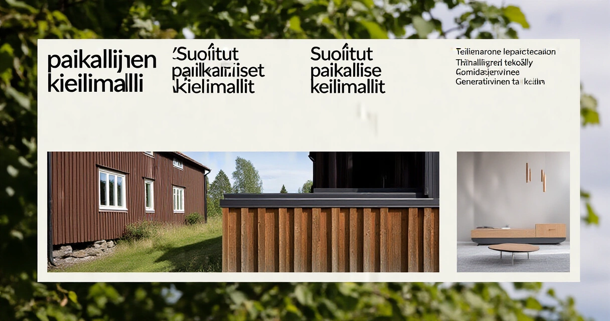 Suositut paikalliset kielimallit