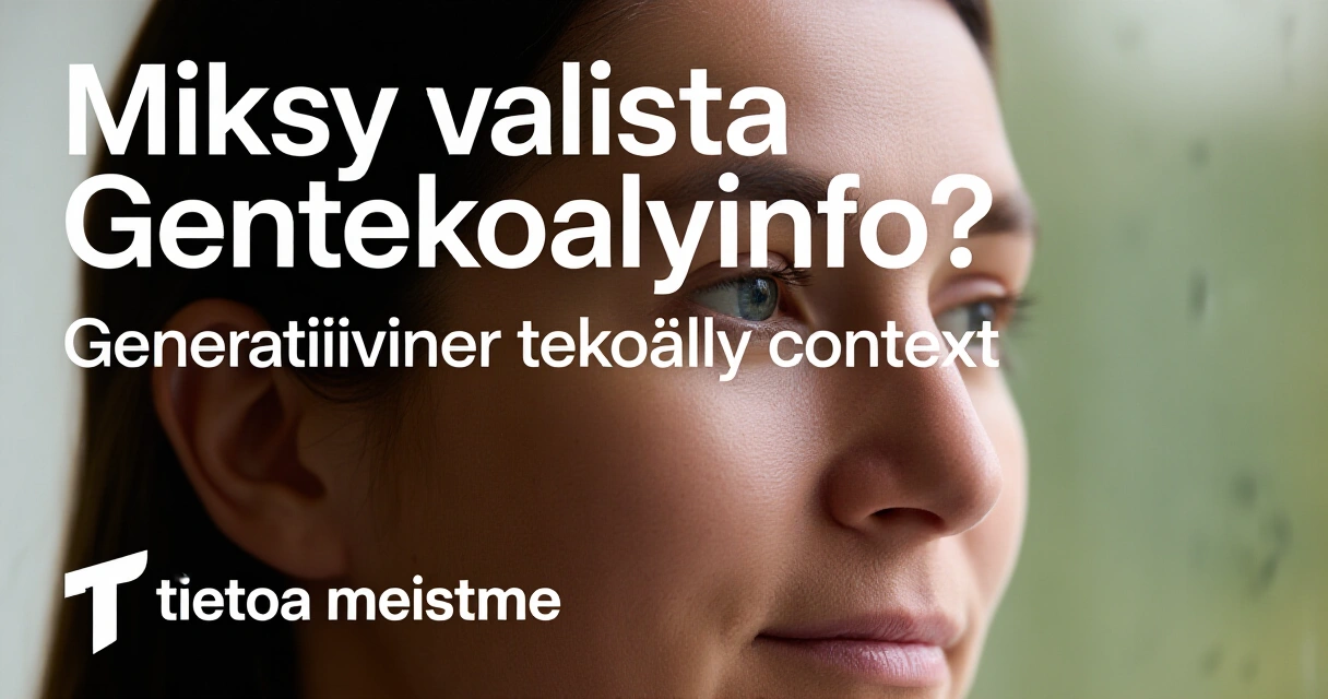 Miksi valita Gentekoalyinfo?
